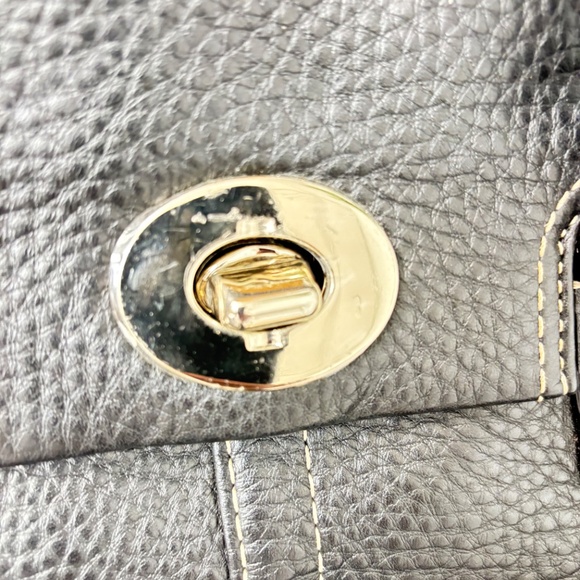 Coach Hamilton Turn Lock Leather shoulder bag - Picture 3 of 12